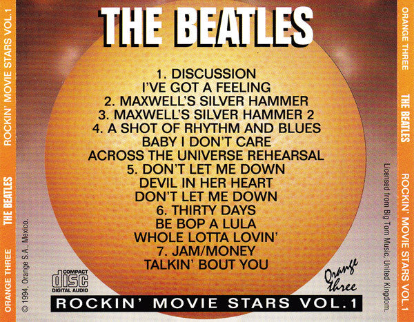 The Beatles - Rockin' Movie Stars Vol. 1-8 (CD) – Antone's Record Shop