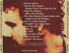 Load image into Gallery viewer, John Martyn – Sweet Certain Surprise (cd)