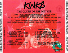 Load image into Gallery viewer, The Kinks – The Queen Of The Bitches (CD)