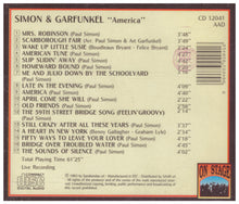 Load image into Gallery viewer, Simon & Garfunkel – America (CD)