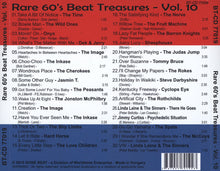 Load image into Gallery viewer, Various – Rare 60's Beat Treasures - Vol. 10 (CD)