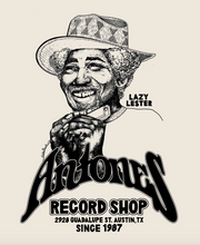 Load image into Gallery viewer, PRE-ORDER: Antone's Record Shop 39th Anniversary Lazy Lester T-Shirt
