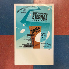 Load image into Gallery viewer, Barton Springs Eternal at La Zona Rosa (Poster)