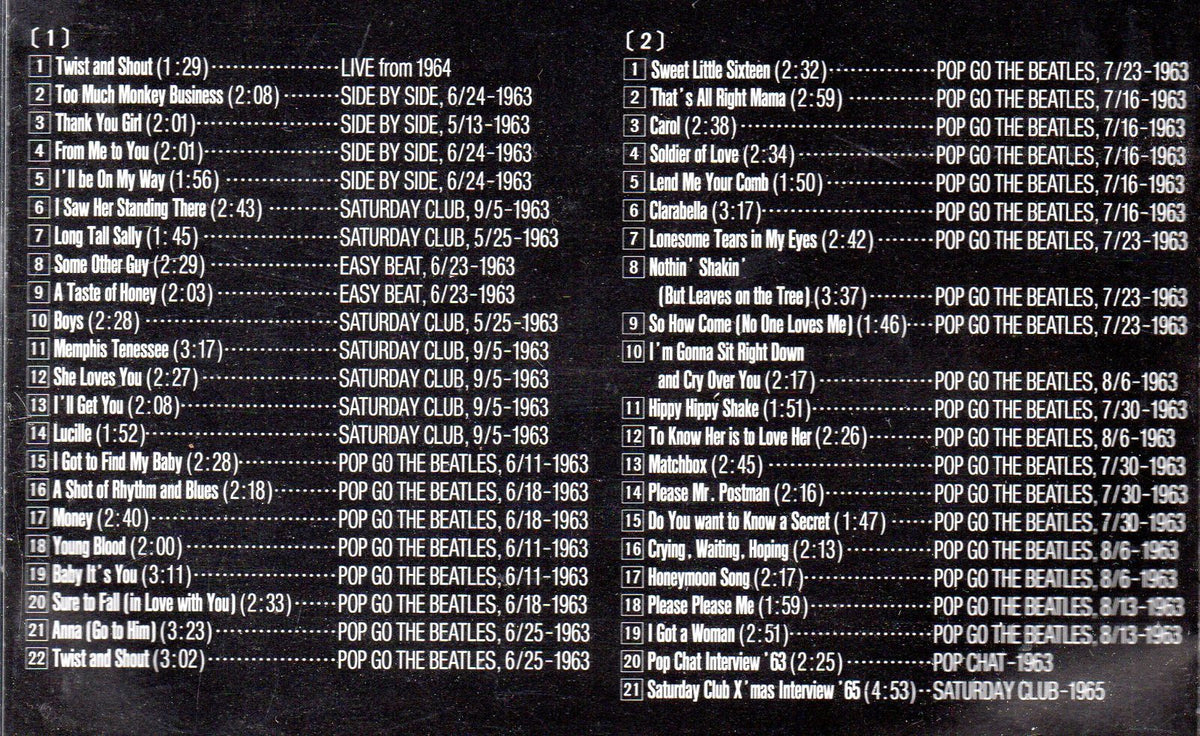 The Beatles - Lost Beatles Tapes, Vol. 1, Ultimate BBC Collection