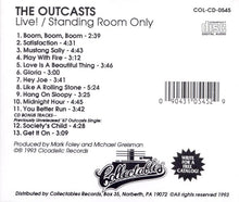 Load image into Gallery viewer, The Outcasts (5) : The Outcasts Live! / Standing Room Only (CD, Album, RE)