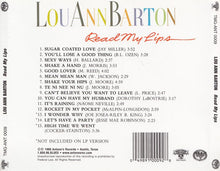 Load image into Gallery viewer, Lou Ann Barton : Read My Lips (CD, RE)