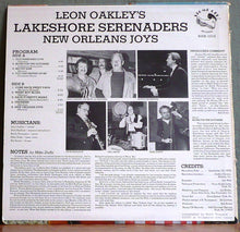 Load image into Gallery viewer, Leon Oakley's Lakeshore Serenaders : New Orleans Joys (LP, Album)