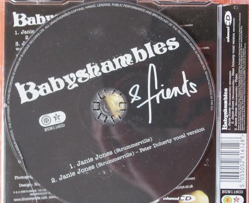 Babyshambles - Janie Jones (Strummerville) (CD, Single, Enh)