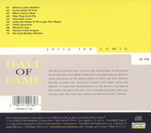 Load image into Gallery viewer, Jerry Lee Lewis : Hall Of Fame (CD, Comp, RE)