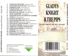 Load image into Gallery viewer, Gladys Knight And The Pips : Every Beat Of My Heart (CD, Comp)