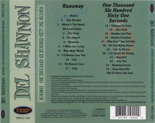Load image into Gallery viewer, Del Shannon : Runaway / One Thousand Six Hundred Sixty One Seconds (CD, Album, Comp)