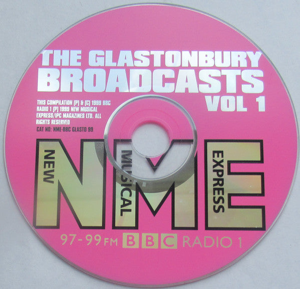 CD THE GLASTONBURY BROADCASTS VOL 1 OASIS