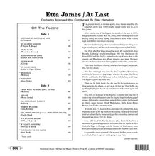Load image into Gallery viewer, Etta James : At Last! (LP, Album, RE, 180)