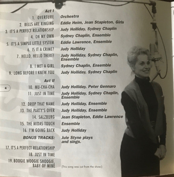 Buy Judy Holliday : Bells Are Ringing - Original Broadway Cast 