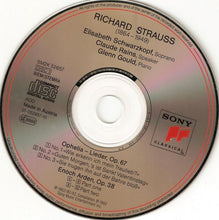 Load image into Gallery viewer, Glenn Gould, Richard Strauss, Elisabeth Schwarzkopf, Claude Rains : Ophelia-Lieder, Op. 67; Enoch Arden, Op. 38; Piano Sonata, Op. 5; 5 Piano Pieces, Op. 3 (2xCD, Comp, RM)