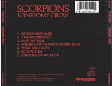 Load image into Gallery viewer, Scorpions : Lonesome Crow (CD, Album, RE)
