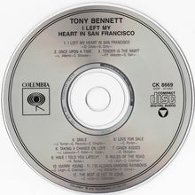 Load image into Gallery viewer, Tony Bennett : I Left My Heart In San Francisco (CD, Album, RE)
