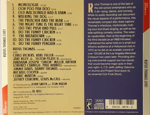 Rufus Thomas : Rufus Thomas Live! (CD, Album, RE)