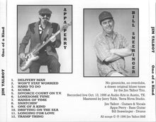 Load image into Gallery viewer, Jim Talbot : One Of A Kind (CD, Album)