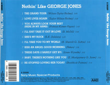 Load image into Gallery viewer, George Jones (2) : Nothin' Like George Jones (CD, Comp)