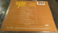 Load image into Gallery viewer, George Jones (2) : Love Songs (CD, Album, Comp)