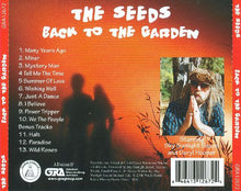 Load image into Gallery viewer, The Seeds : Back To The Garden (CD, Album)