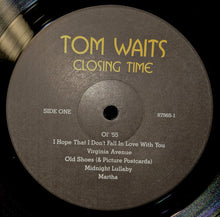 Load image into Gallery viewer, Tom Waits : Closing Time (LP, Album, RE, RM, 180)