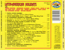 Load image into Gallery viewer, Various : Latin-American Holidays (CD, Comp)