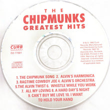 Load image into Gallery viewer, The Chipmunks : Greatest Hits (CD, Comp)