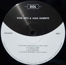 Load image into Gallery viewer, Stan Getz / Joao Gilberto* Featuring Antonio Carlos Jobim : Getz / Gilberto (LP, Album, RE, 180)