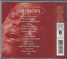 Load image into Gallery viewer, James Brown : Ultimate Legends: James Brown Live (CD, Comp)