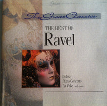 Load image into Gallery viewer, Maurice Ravel, Tbilisi Symphony Orchestra : The Great Classics: The Best Of Ravel (CD, Album, Comp)