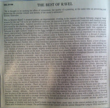Load image into Gallery viewer, Maurice Ravel, Tbilisi Symphony Orchestra : The Great Classics: The Best Of Ravel (CD, Album, Comp)