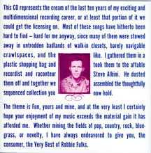 Load image into Gallery viewer, Robbie Fulks : The Very Best Of (CD, Album, Ltd)