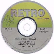 Load image into Gallery viewer, Bee Gees : Too Much Heaven: Songs Of The Brothers Gibb (3xCD, Comp, Promo)
