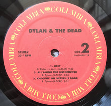 Load image into Gallery viewer, Bob Dylan & The Grateful Dead : Dylan & The Dead (LP, Album, RE)