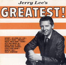 Load image into Gallery viewer, Jerry Lee Lewis : Jerry Lee's Greatest! (CD, Album, RE, RM, Mod)