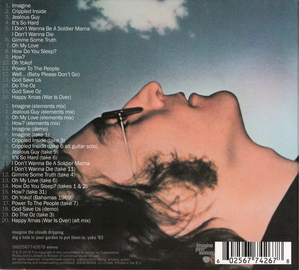 【新品同様】ジョン・レノン JOHN LENNON　IMAGINE　純金蒸着CD JOHN LENNON / Imagine (LP) / Apple | WAXPEND RECORDS