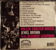 Load image into Gallery viewer, Jewel Brown Feat. Bloodest Saxophone : Roller Coaster Boogie (CD, Album)