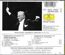 Load image into Gallery viewer, Mozart* - Wiener Philharmoniker, Leonard Bernstein : Symphonien Nos. 40 & 41 >>Jupiter<< (CD, Comp)