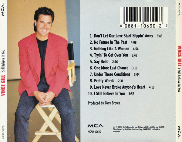 Vince Gill I Still Believe In You (CD, Album, RE)