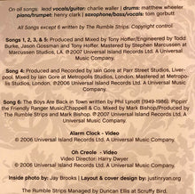 Load image into Gallery viewer, The Rumble Strips : Alarm Clock EP (CD, EP, Enh)