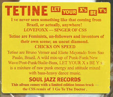 Load image into Gallery viewer, Tetine : Let Your X's Be Y's (CD, Comp, Ltd)