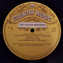 Load image into Gallery viewer, The Statler Brothers : Country Music (LP, Comp, Bar)