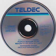 Load image into Gallery viewer, Wolfgang Amadeus Mozart - Staatskapelle Dresden, Nikolaus Harnoncourt : Posthorn-Serenade, KV 320 ∙ Marches, KV 335 (CD, Album)