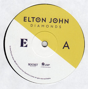 Elton John : Diamonds (2xLP, Comp, RM, Gat)