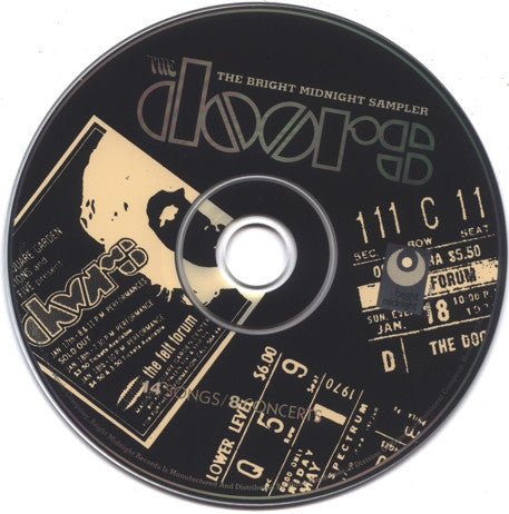 The Doors - The Bright Midnight Sampler (14 Songs/8 Concerts) (CD, Comp,  Ltd, Smplr, Dig)