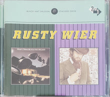 Load image into Gallery viewer, Rusty Wier : Black Hat Saloon / Stacked Deck (CD, Comp)