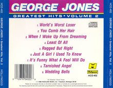 Load image into Gallery viewer, George Jones (2) : Greatest Hits - Volume 2 (CD, Comp)