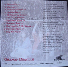 Load image into Gallery viewer, Gillman Deaville : Ways To Fly (CD, Album)
